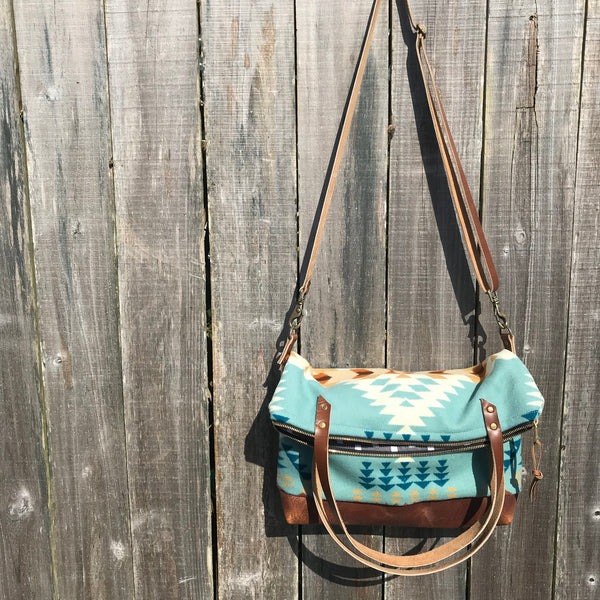 The Tumalo Fold-Over Crossbody Tote - Meant Mfg.