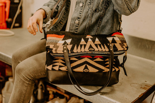 The Tumalo Fold-Over Crossbody Tote - Meant Mfg.
